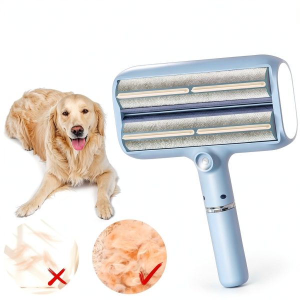 FortuneALL Reusable Lint Roller Pet Hair Remover Violet +-7