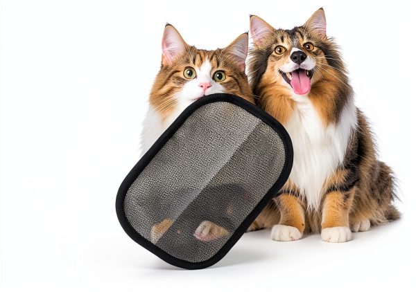 Pet Hair Remover Glove NEBALASTEP Static Lint Cat Dog-6