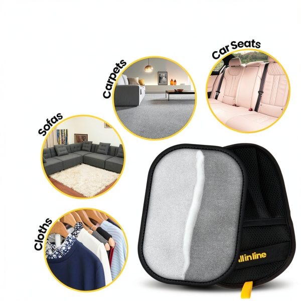 Pet Hair Removal Glove Velvet Grooming Comb Cat Dog Owners-4