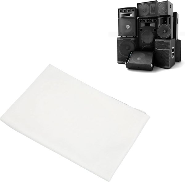 GLOGLOW Speaker Grill Cloth White-2