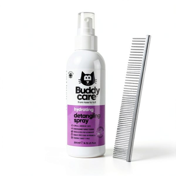 Buddycare Cat Detangling Spray Healthy Coat Matted Fur-3