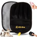 Pet Hair Removal Glove Velvet Grooming Comb Cat Dog Owners-0