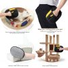NANSCAI Pet Hair Remover Glove Double Sided Silicone-3