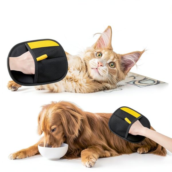 NANSCAI Pet Hair Remover Glove Double Sided Silicone-6