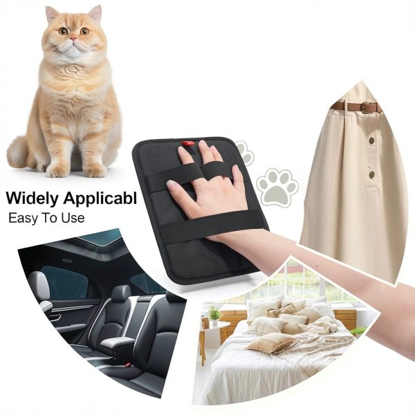 Sylvalyn Electrostatic Pet Hair Remover Glove Reusable-1