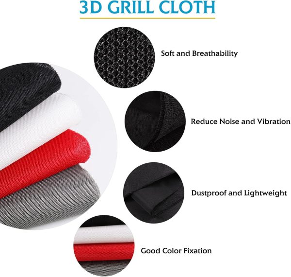 Speaker Grill Cloth Polyester Material 3D Design-1