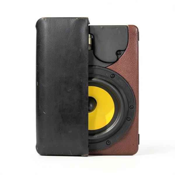 amooma Speaker Grill Cloth Black Modern Design-4