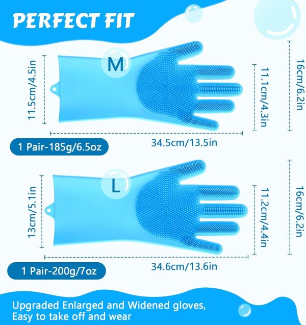 Pecute silicone cat bathing gloves 2-in-1 design pet-5