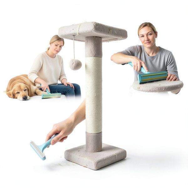 BoxZone Pet Hair Removal Kit Stainless Steel Adjustable-3