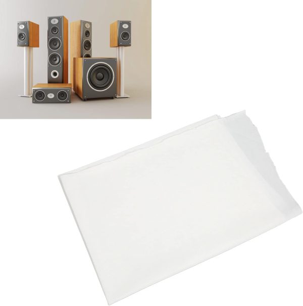 GLOGLOW Speaker Grill Cloth White-3