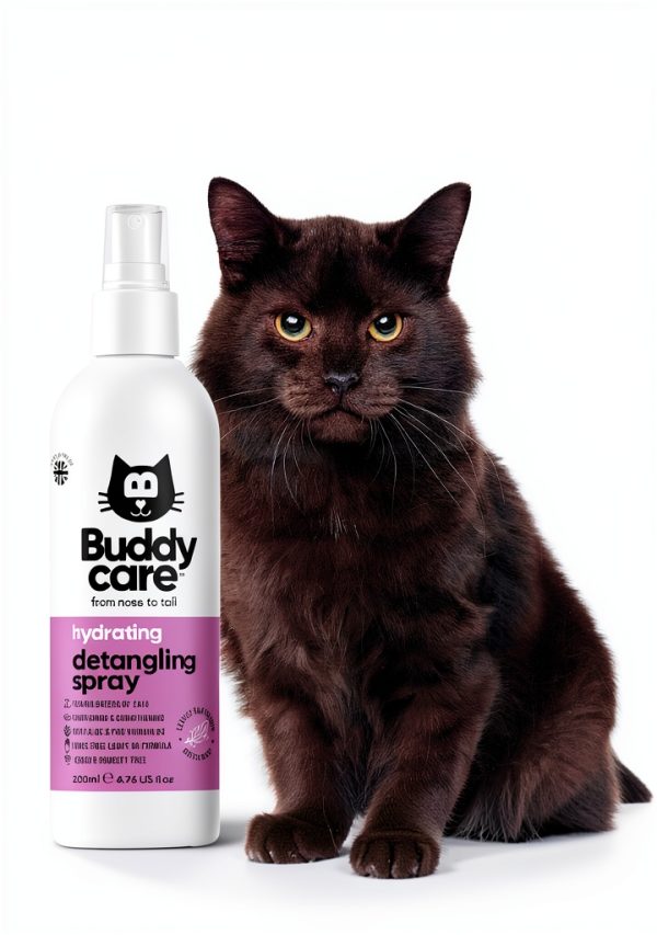 Buddycare Cat Detangling Spray Healthy Coat Matted Fur-1