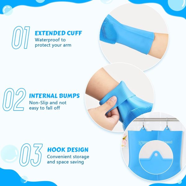 Pecute silicone cat bathing gloves 2-in-1 design pet-6