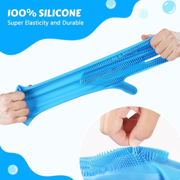 Pecute silicone cat bathing gloves 2-in-1 design pet-3