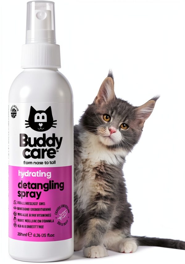 Buddycare Cat Detangling Spray Healthy Coat Matted Fur-0