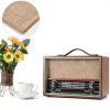 OLYCRAFT Speaker Grill Cloth Beige Linen Cloth Fabric-5