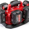 Milwaukee M18 Six Pack Sequential Charger Red 48-59-1806-2