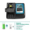 Rapid LCD-18V 3.0A Charger for Ma‑Kita 14.4V‑18V LXT Batteries-1