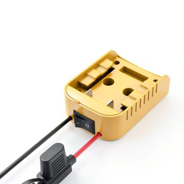 Power Wheel Adapter Kzreect for Dewalt 20V Battery Switch and Fuse-3