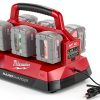 Milwaukee M18 Packout Six Bay Rapid Charger - Dual Battery Fast Charge-1