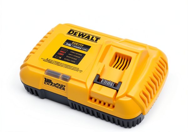 DEWALT Battery Charger 20V Flexvolt Fast Charger DCB1112 Black Yellow-3