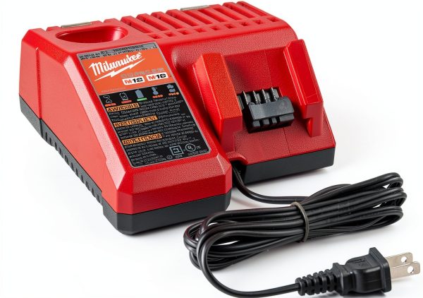 Milwaukee M18 RED 5 Ah Battery Kit - 2 Batteries + 48-59-1812 Charger-1