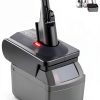 Dyson V8 Battery Adapter for Milwaukee M18 18V BTRUI ABS Converter-0