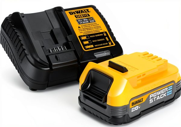 DEWALT 20V MAX Starter Kit POWERSTACK Battery and Charger DCBP034C-0