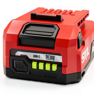 SKIL PWR CORE 12 Kit with 2.0Ah USB-C Battery and 20W PD Charger – Red-0