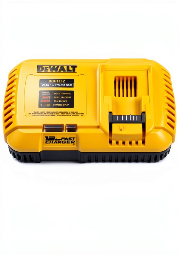 DEWALT Battery Charger 20V Flexvolt Fast Charger DCB1112 Black Yellow-2