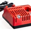 Milwaukee M18 RED 5 Ah Battery Kit - 2 Batteries + 48-59-1812 Charger-4