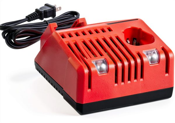 Milwaukee M18 RED 5 Ah Battery Kit - 2 Batteries + 48-59-1812 Charger-4