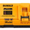 DEWALT Battery Charger 20V Flexvolt Fast Charger DCB1112 Black Yellow-0