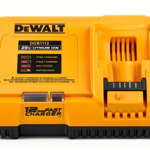 DEWALT Battery Charger 20V Flexvolt Fast Charger DCB1112 Black Yellow-0