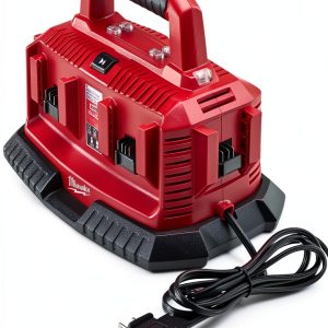 Milwaukee M18 Six Pack Sequential Charger Red 48-59-1806-0