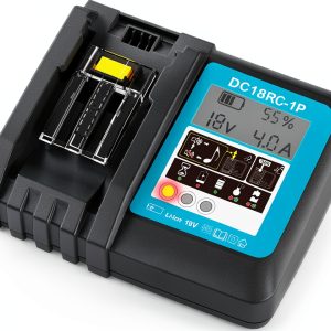 Rapid LCD-18V 3.0A Charger for Ma‑Kita 14.4V‑18V LXT Batteries-0
