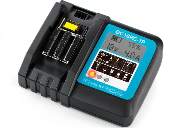 Rapid LCD-18V 3.0A Charger for Ma‑Kita 14.4V‑18V LXT Batteries-0