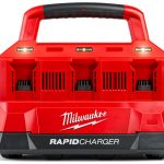 Milwaukee M18 Packout Six Bay Rapid Charger - Dual Battery Fast Charge-0