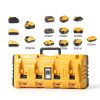 YETOKING DCB104 4-Port Dewalt Battery Charger with USB & Type-C-3
