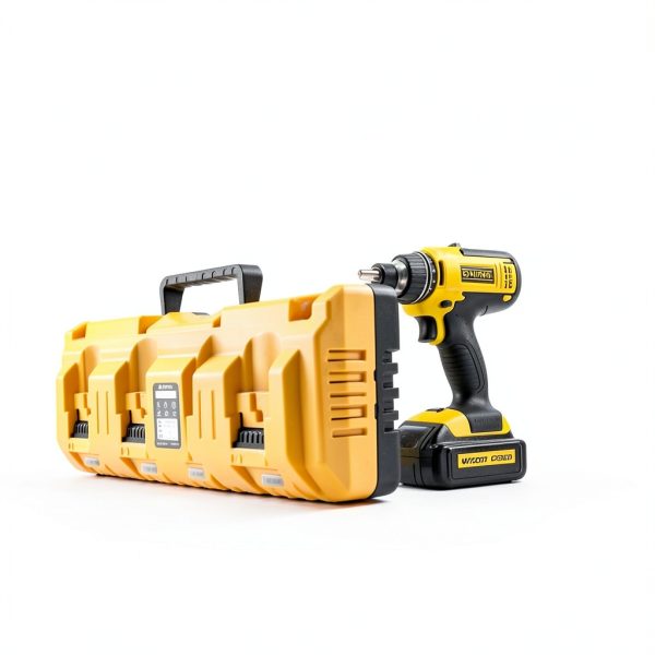 YETOKING DCB104 4-Port Dewalt Battery Charger with USB & Type-C-8