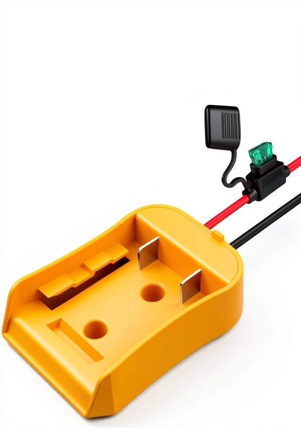 Dewalt 20V Battery Adapter Crivon 2-Pack Yellow Kit for Power Wheels-3