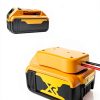 Dewalt 20V Battery Adapter Crivon 2-Pack Yellow Kit for Power Wheels-1