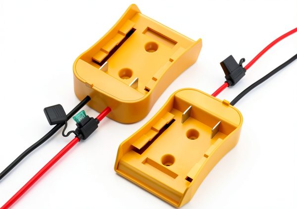 Dewalt 20V Battery Adapter Crivon 2-Pack Yellow Kit for Power Wheels-0