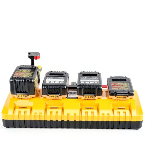 YETOKING DCB104 4-Port Dewalt Battery Charger with USB & Type-C-5