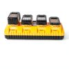 YETOKING DCB104 4-Port Dewalt Battery Charger with USB & Type-C-4