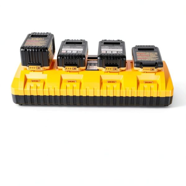 YETOKING DCB104 4-Port Dewalt Battery Charger with USB & Type-C-4